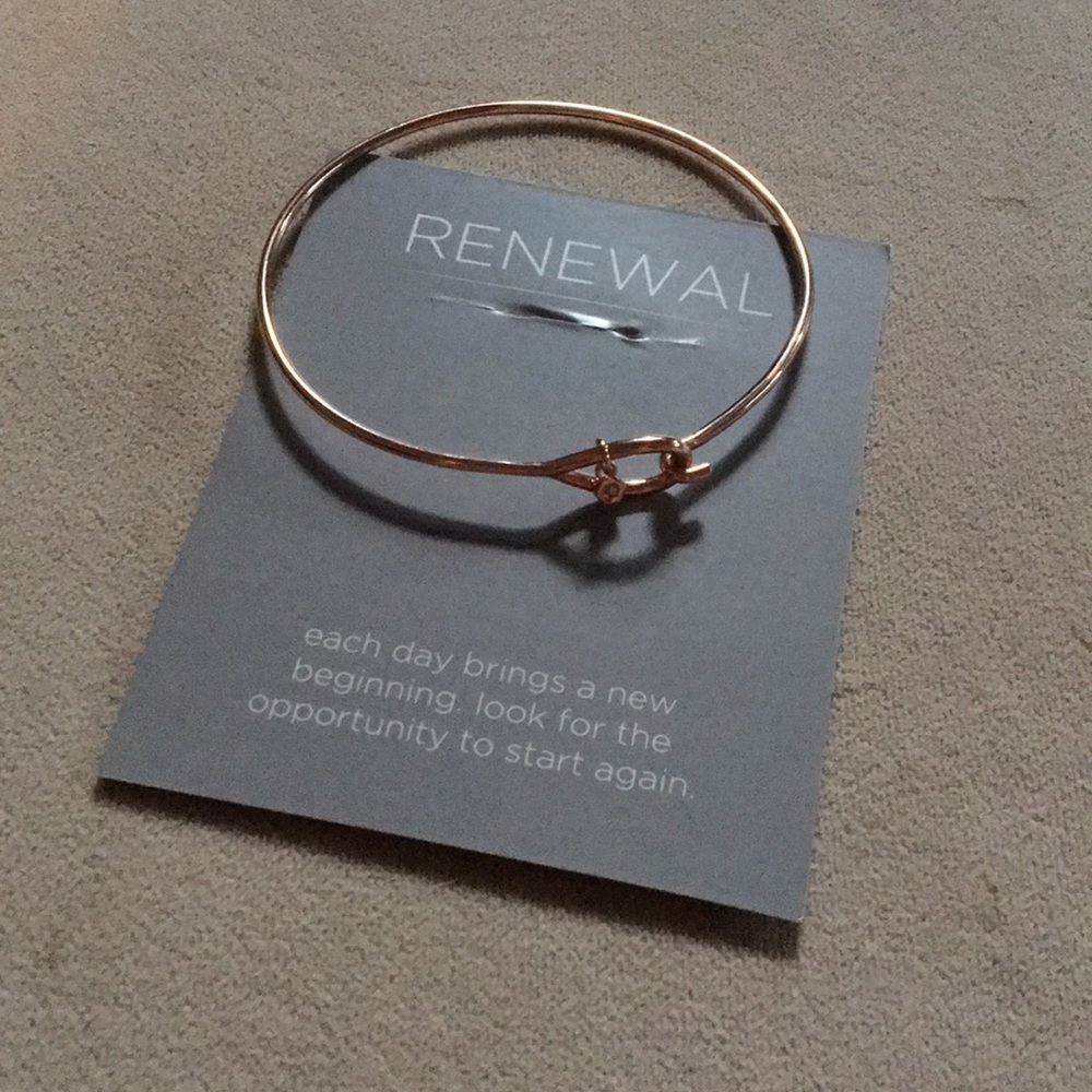 Rose gold bracelet